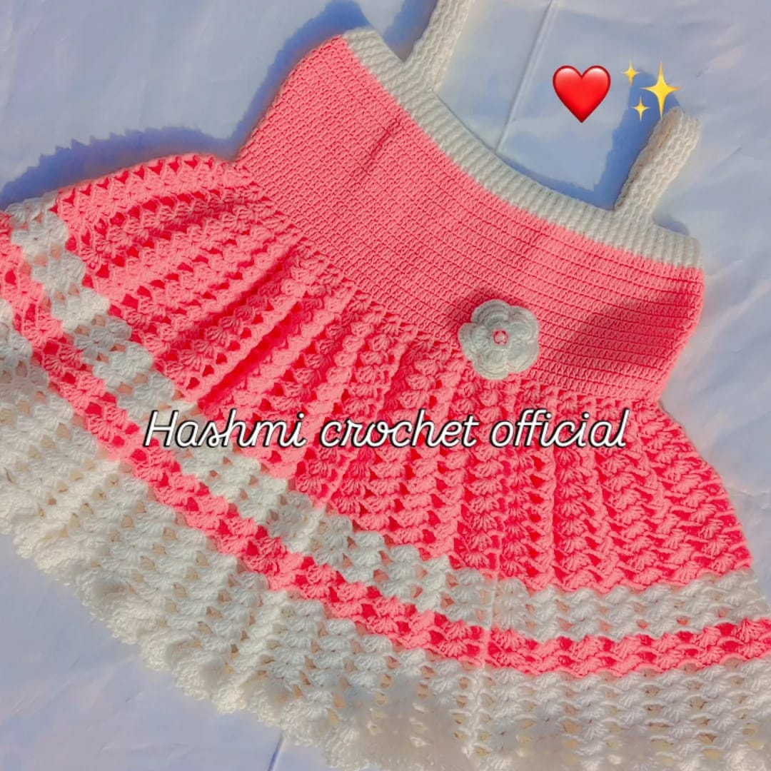 Crochet accessories neatly stacked